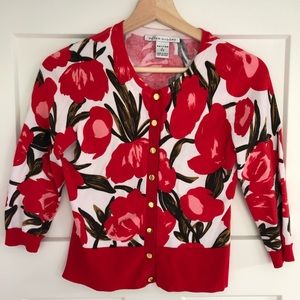 Peter Nydard floral cardigan